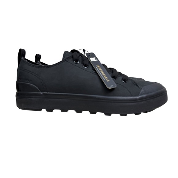 Sorel Other - SOREL Men Metro II Sneakers Waterproof Lace Up Low Top Black Sea Salt Size 8.5